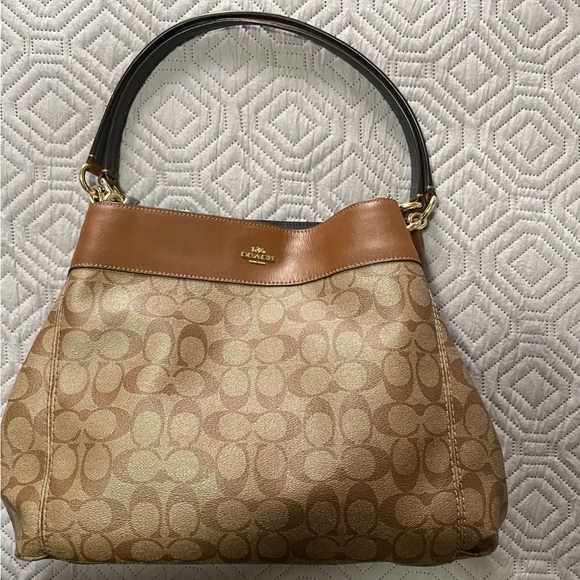 Coach Bags Coach Hallie Shoulder Tote Bag Poshmark